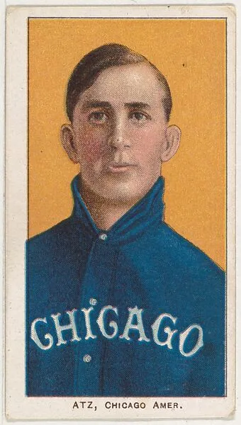 Atz, Chicago, American League, from the White Border series (T206) for the American Tobacco Company — American Tobacco Company