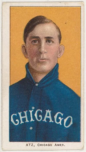 Atz, Chicago, American League, from the White Border series (T206) for the American Tobacco Company