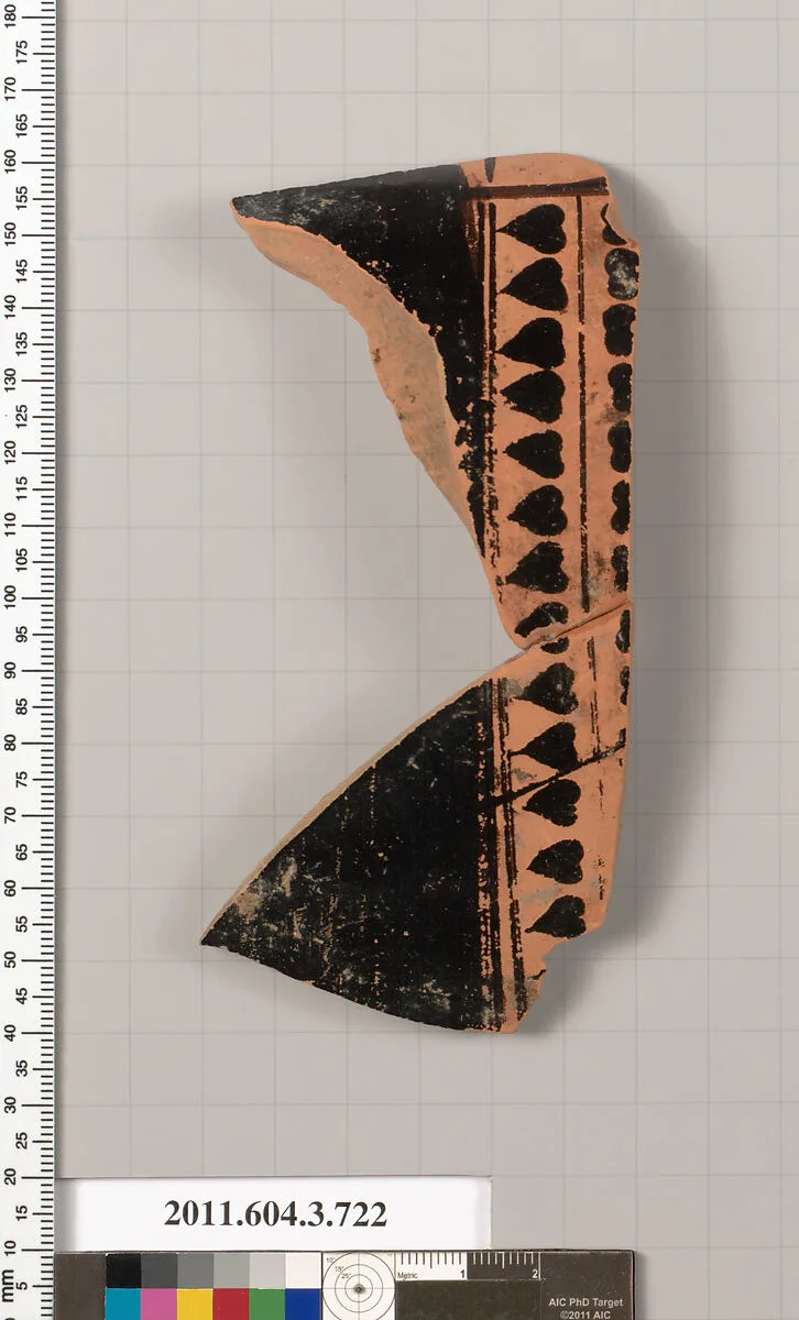 Terracotta fragment of a hydria (water jar) — Unknown