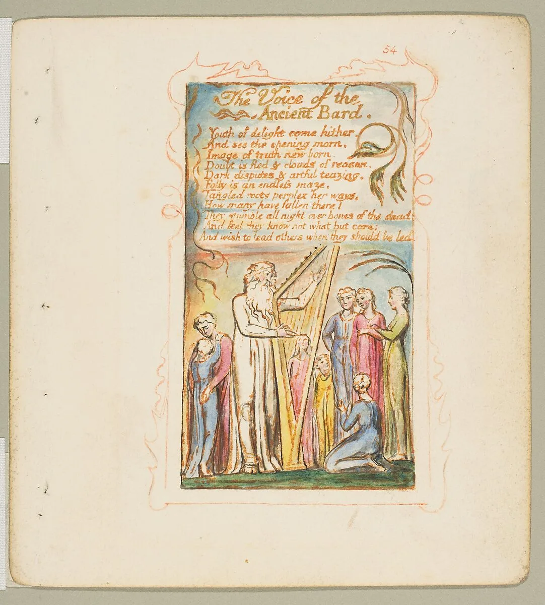 Songs of Experience: The Voice of the Ancient Bard — William Blake