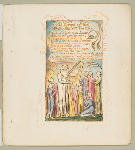 Songs of Experience: The Voice of the Ancient Bard
