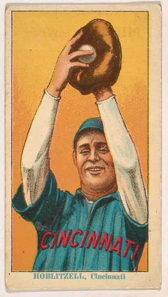 Dick Hoblitzell, Cincinnati, from Coupon Cigarettes Baseball Issue, 1914-1916 — Coupon Cigarettes
