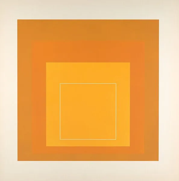 Proof for White Line Square series — Josef Albers|Gemini G.E.L.|Kenneth E. Tyler