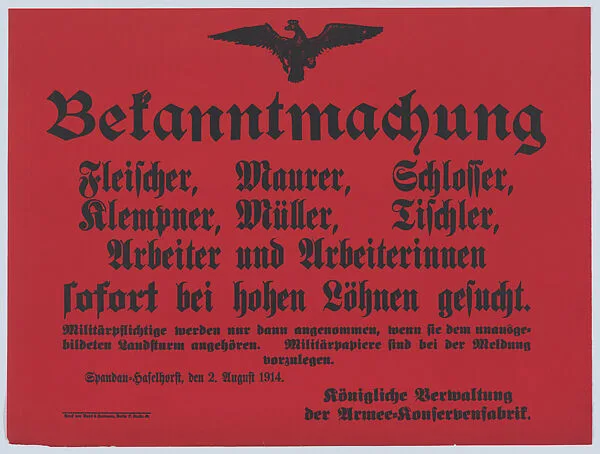 Bekanntmachung — Anonymous
