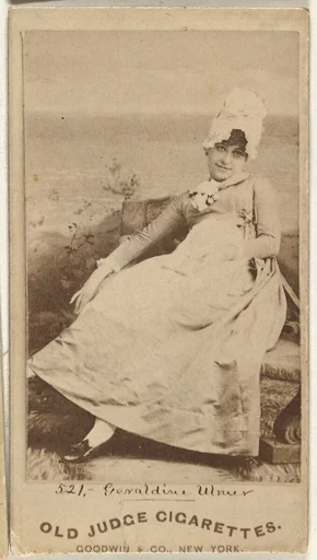 Geraldine Ulmer, from the Actors and Actresses series (N171) for Old Judge Cigarettes
