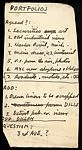 [74 Items in 38 Folders: Manuscript and Typescript Drafts and Notes, Carbons, Photomechanical Reproductions, Office Memoranda, and Ephemera Relating to Fortune Portfolio Ideas and Proposals]