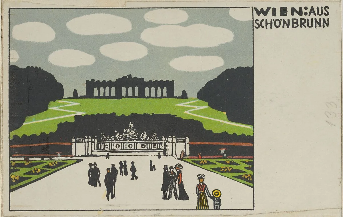 Vienna: From Schönbrunn (Wien: Aus Schönbrunn) — Urban Janke|Wiener Werkstätte