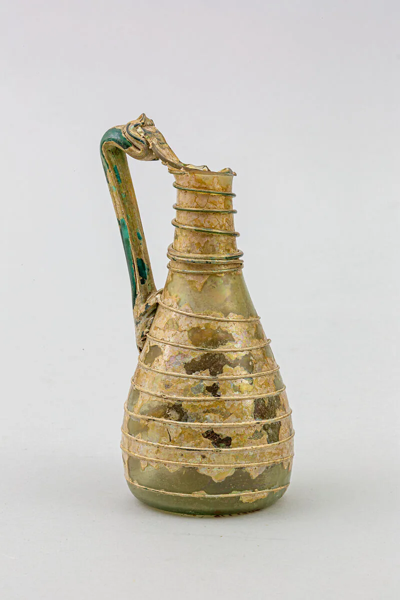 Glass jug — Unknown