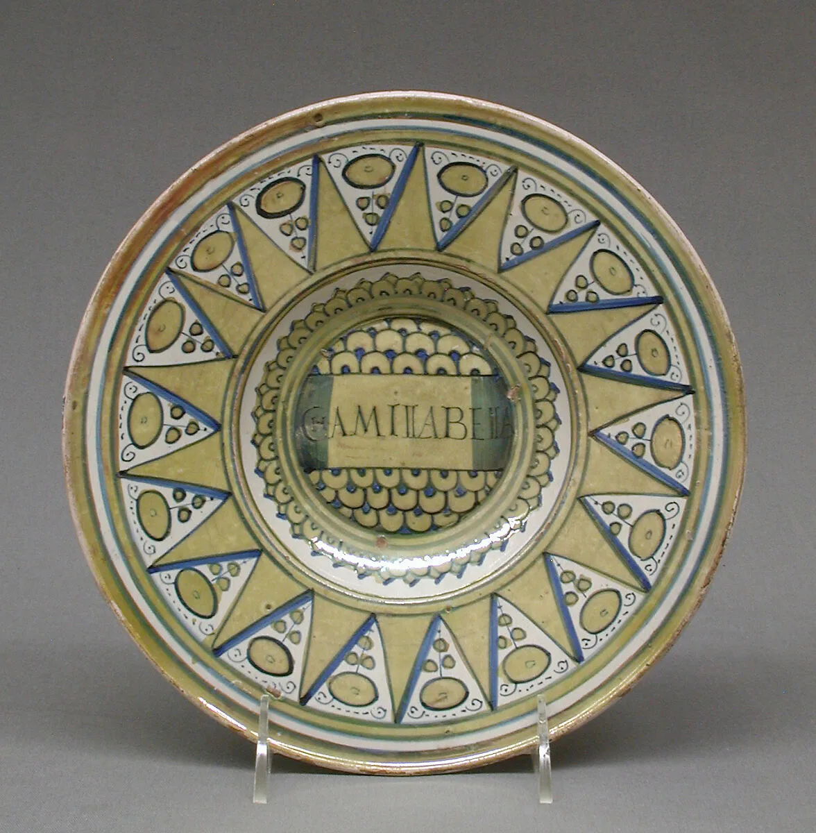 Plate — Unknown