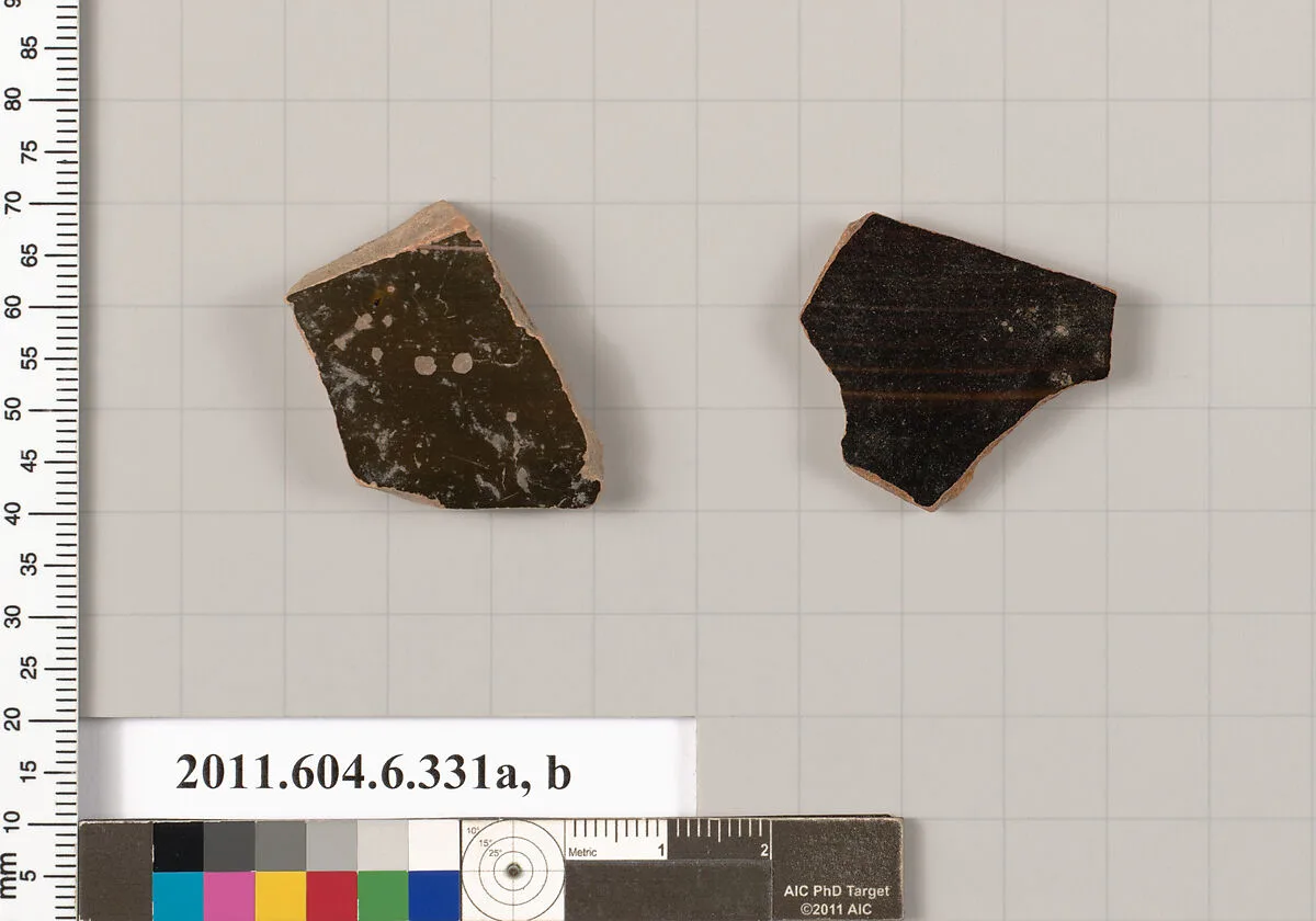 Terracotta fragments of open shapes — Unknown