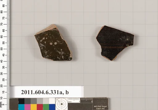 Terracotta fragments of open shapes