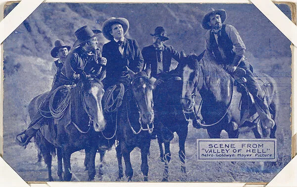 Scene from "Valley of Hell" from Western Stars or Scenes Exhibit Cards series (W412) — Unknown