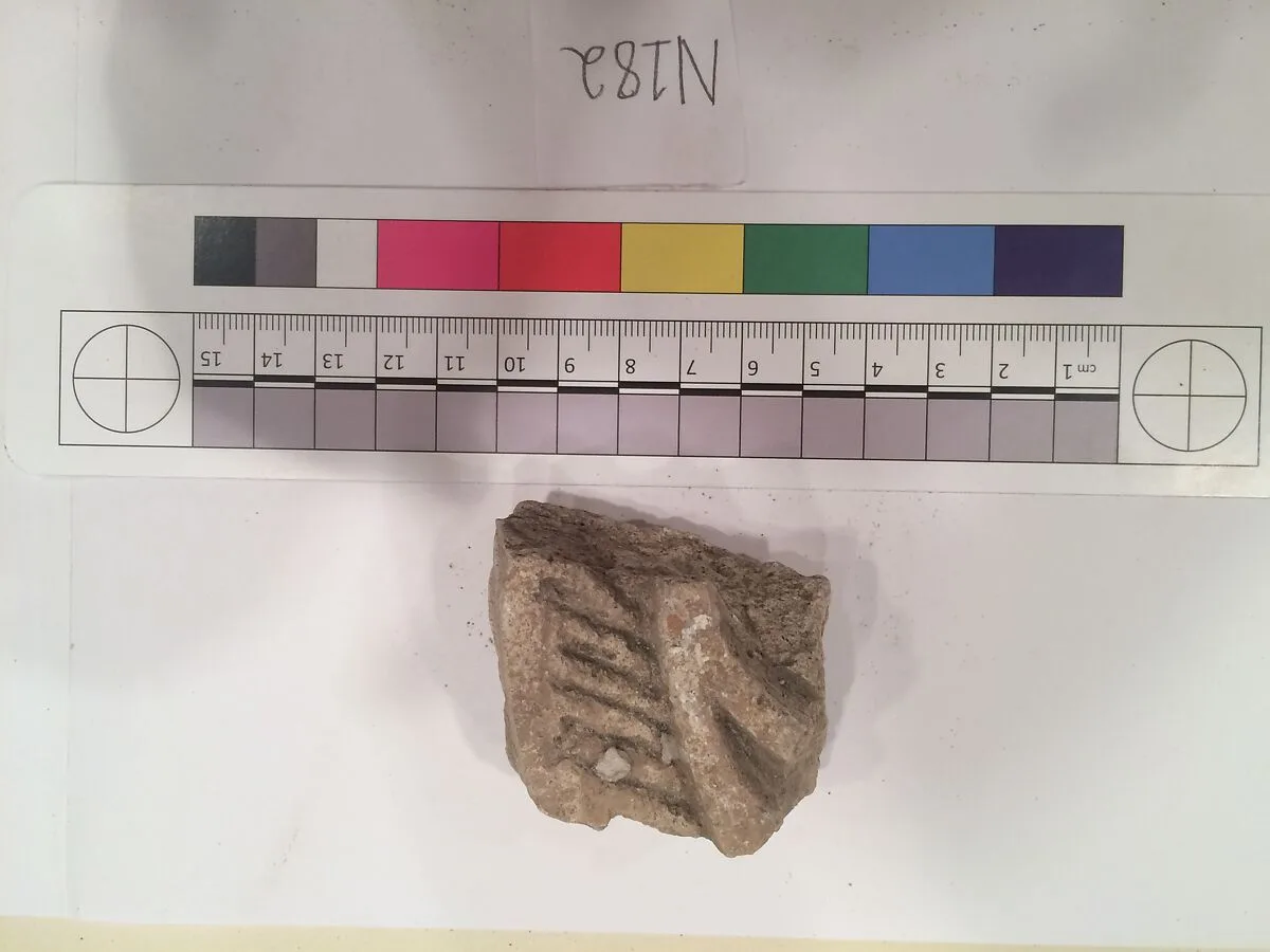 Stucco Fragment — Unknown