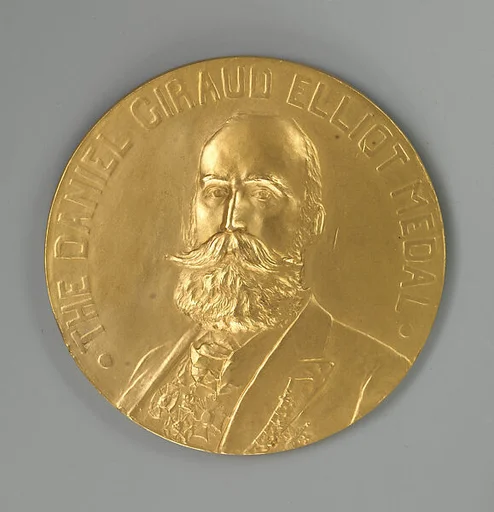 Daniel Giraud Elliot Gold Medal with Case