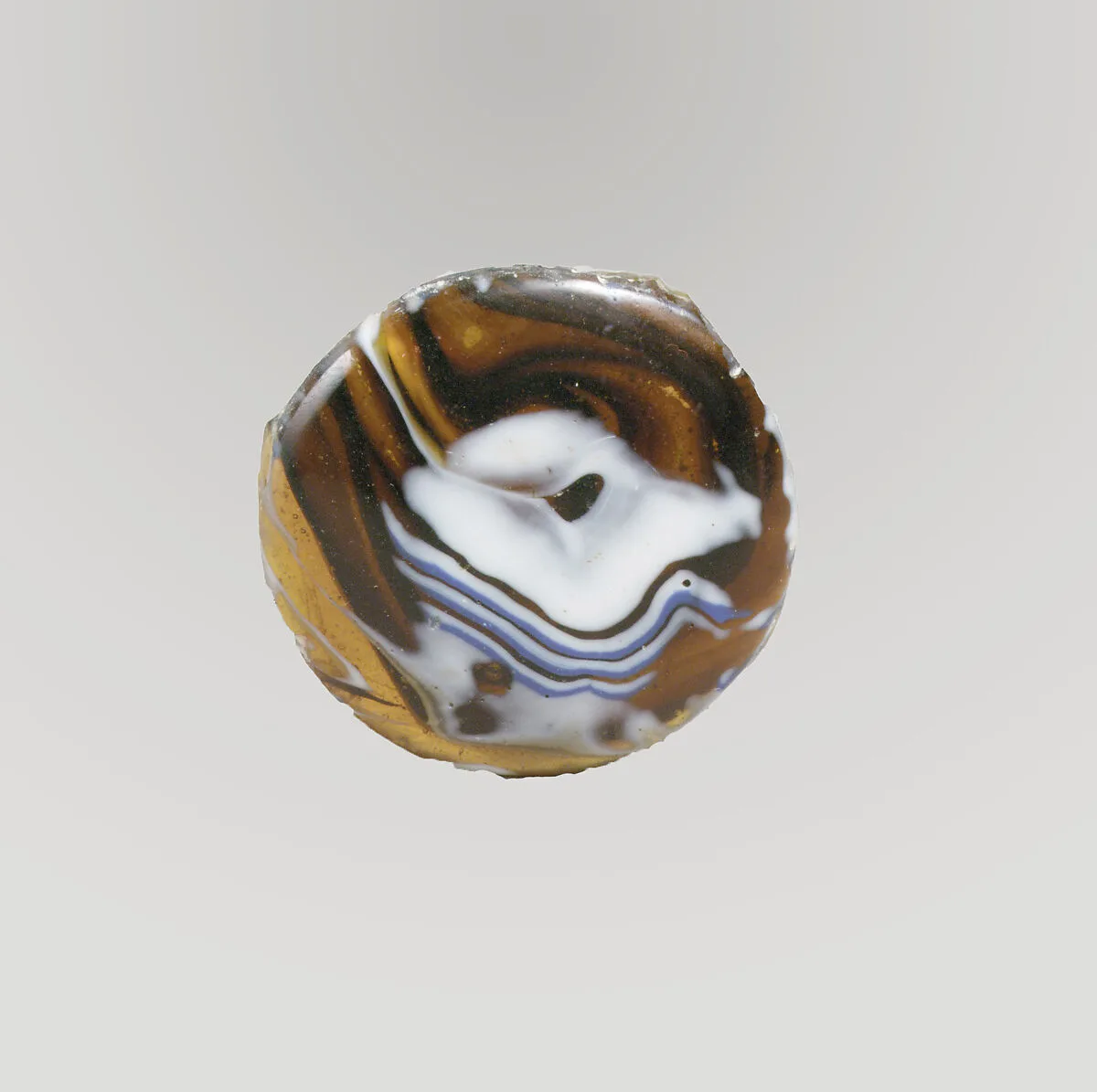 Glass mosaic bowl fragment — Unknown