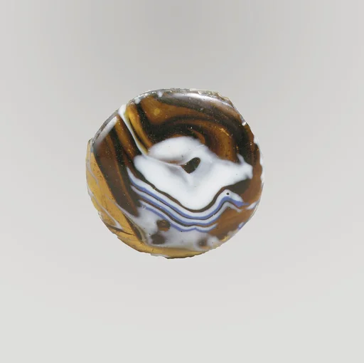 Glass mosaic bowl fragment
