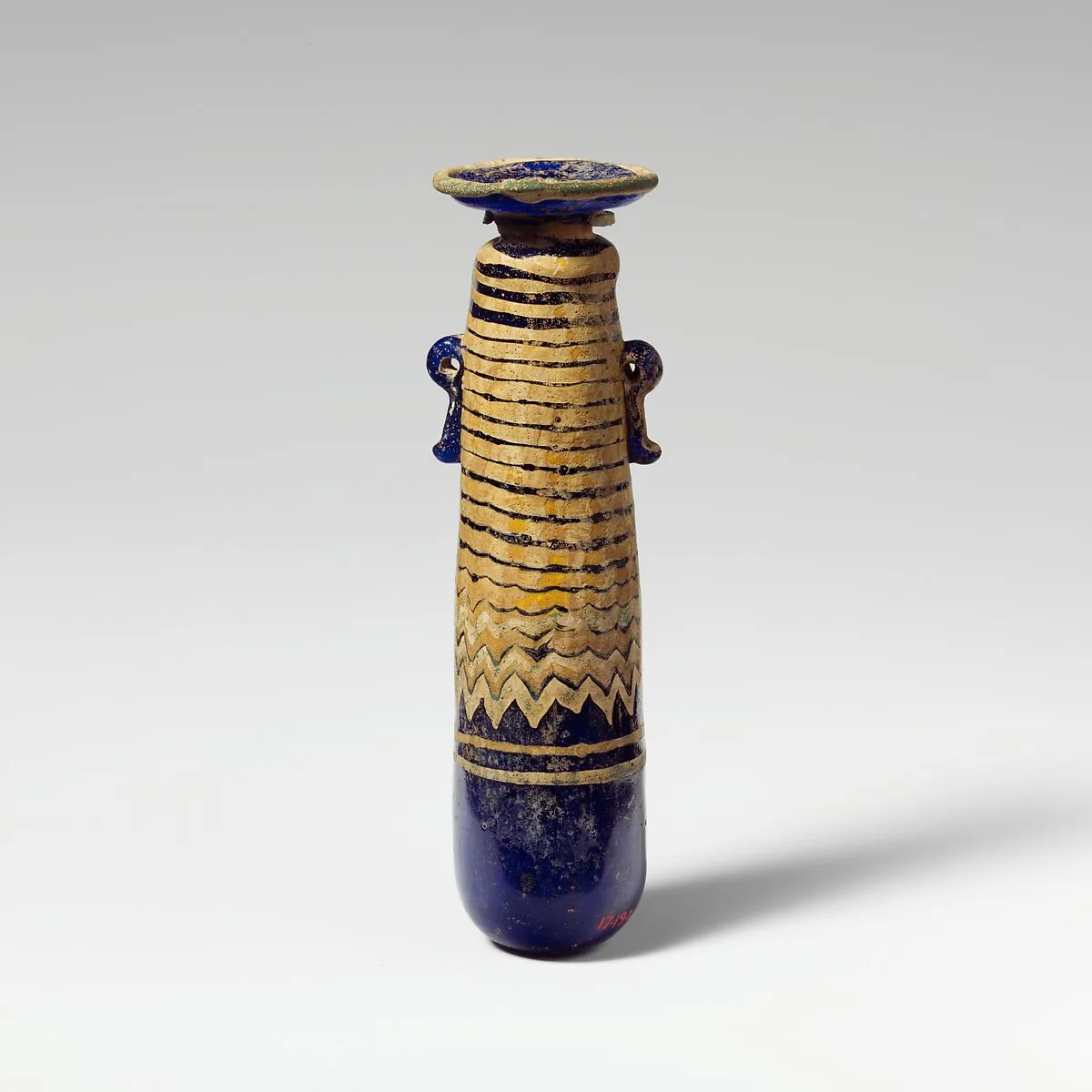 Glass alabastron (perfume bottle) — Unknown