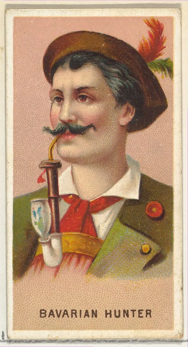 Bavarian Hunter, from World's Smokers series (N33) for Allen & Ginter Cigarettes — Allen & Ginter