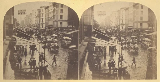 Broadway on a Rainy Day