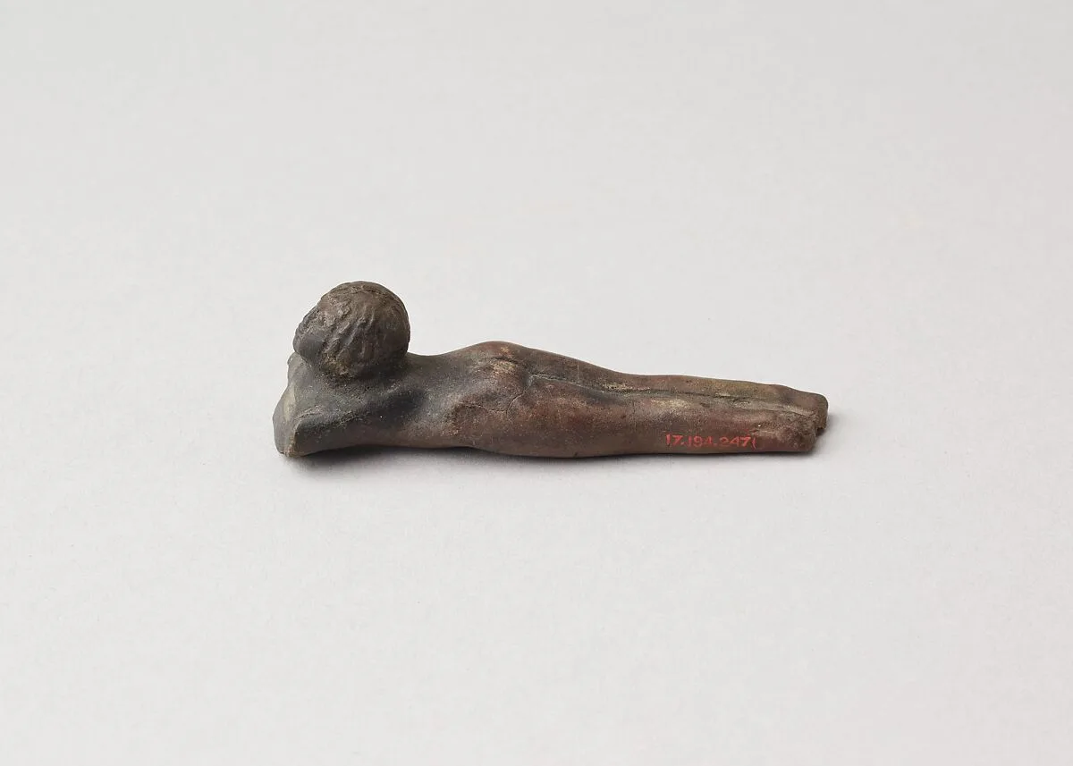 Handle from a cosmetic spoon — Unknown
