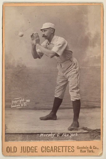 Murphy, Catcher, New York, from the series Old Judge Cigarettes