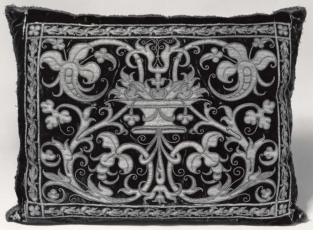Apparel made into cushion — Unknown