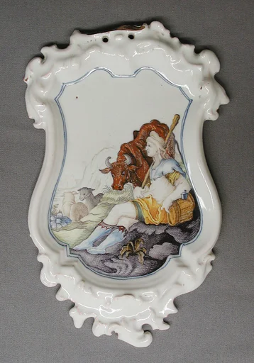 Plaque (one of a pair)