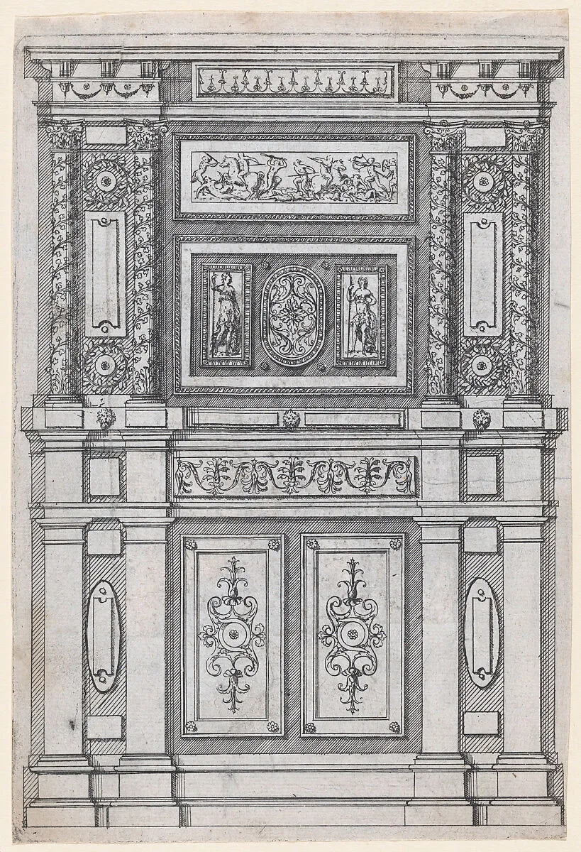 Furniture Design — Jacques Androuet Du Cerceau