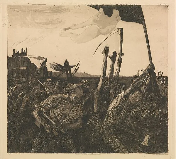 Uprising (Aufruhr) — Käthe Kollwitz
