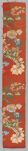 Fragment of woven silk