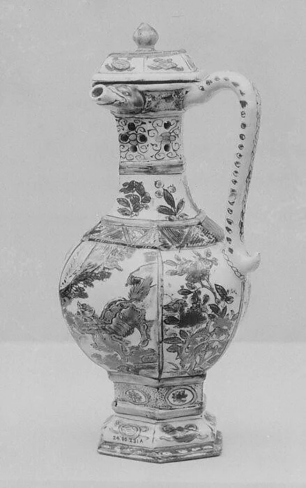 Ewer with cover (one of a pair) — Unknown
