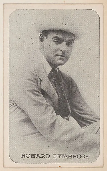 Howard Estabrook from Kromo Gravure "Leading Moving Picture Stars" (W623) — Kromo Gravure Photo Company, Detroit, Michigan