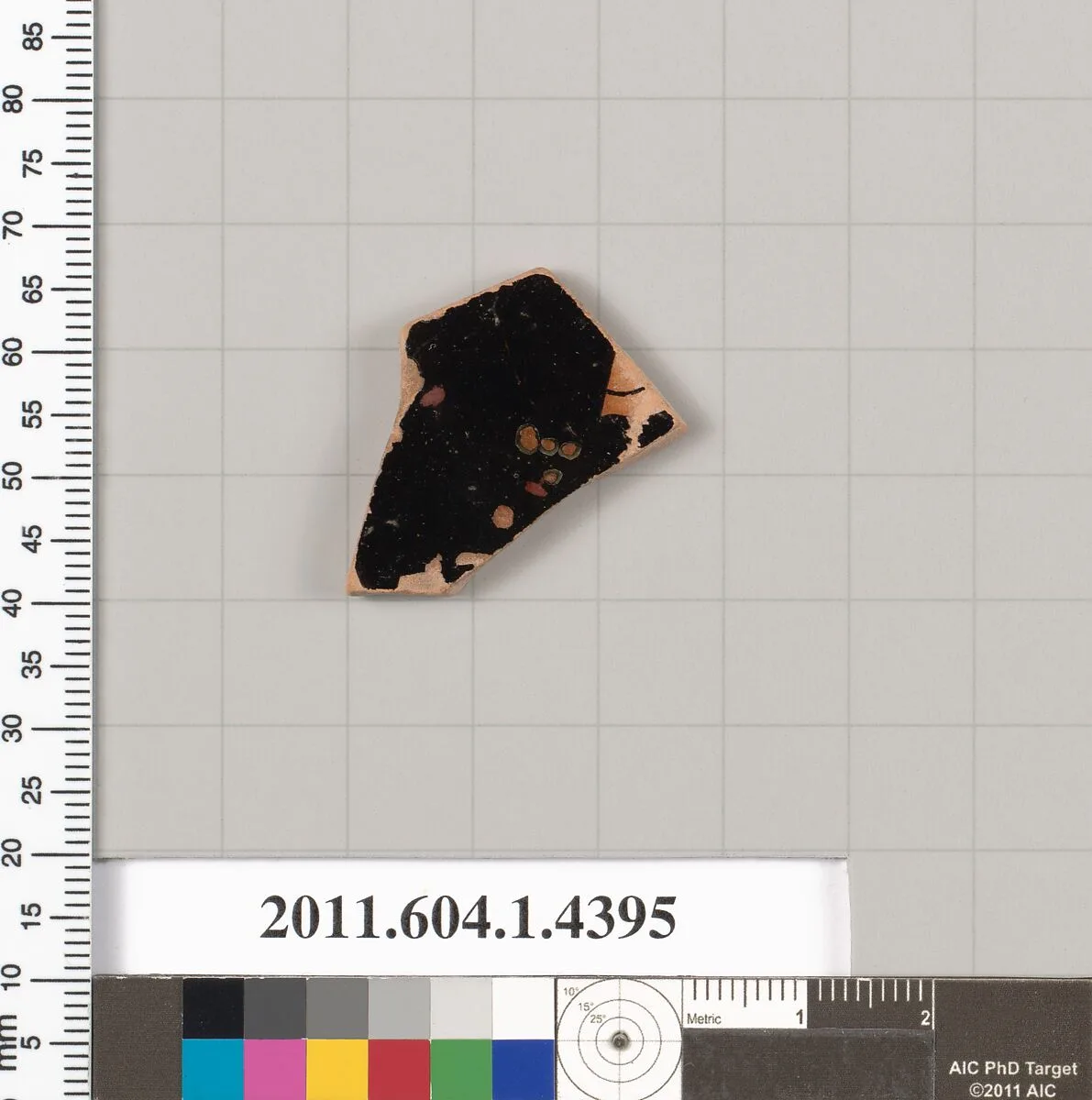Terracotta fragment of a kylix (drinking cup) — Unknown