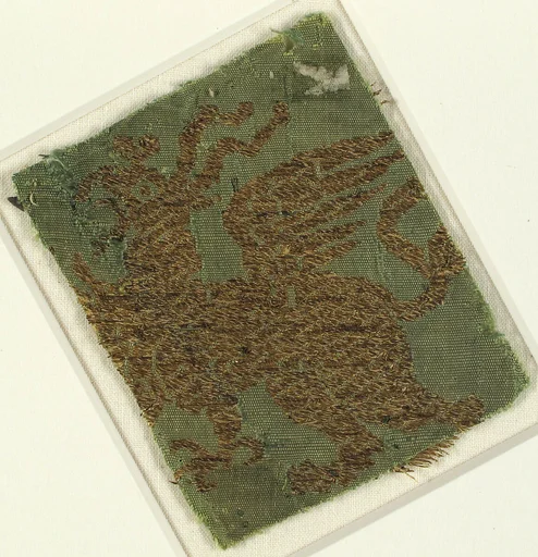 Textile with Griffin