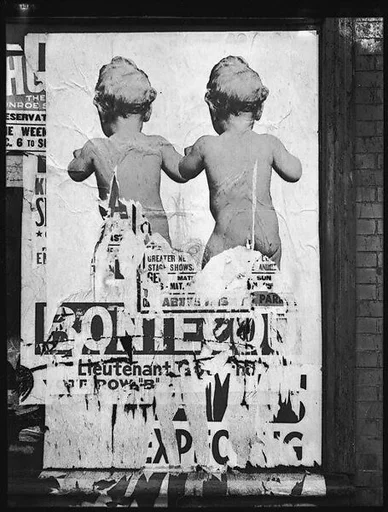[Torn Poster, Williamsburg, Brooklyn, New York]