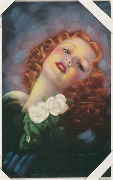 Eyes Right from All American Girls series (W424) — International Mutoscope Reel Company