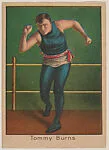 Tommy Burns, from the Dixie Queen Prizefighters of the Past and Present series (T223) — Dixie Queen Plug Cut Smoking Tobacco