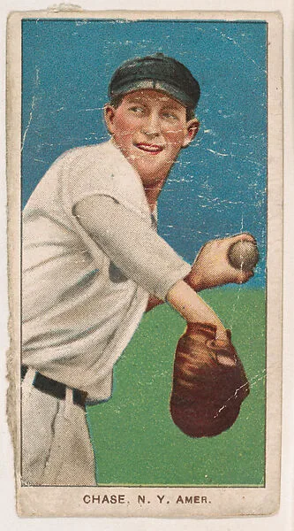 Hal Chase, New York, from Coupon Cigarettes Baseball Issue, 1910 — Coupon Cigarettes