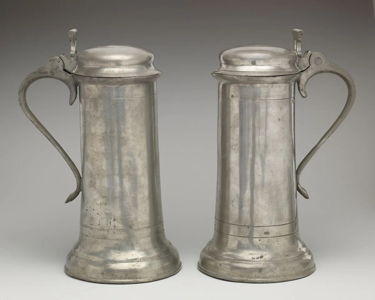 Pair of church flagons — Unknown