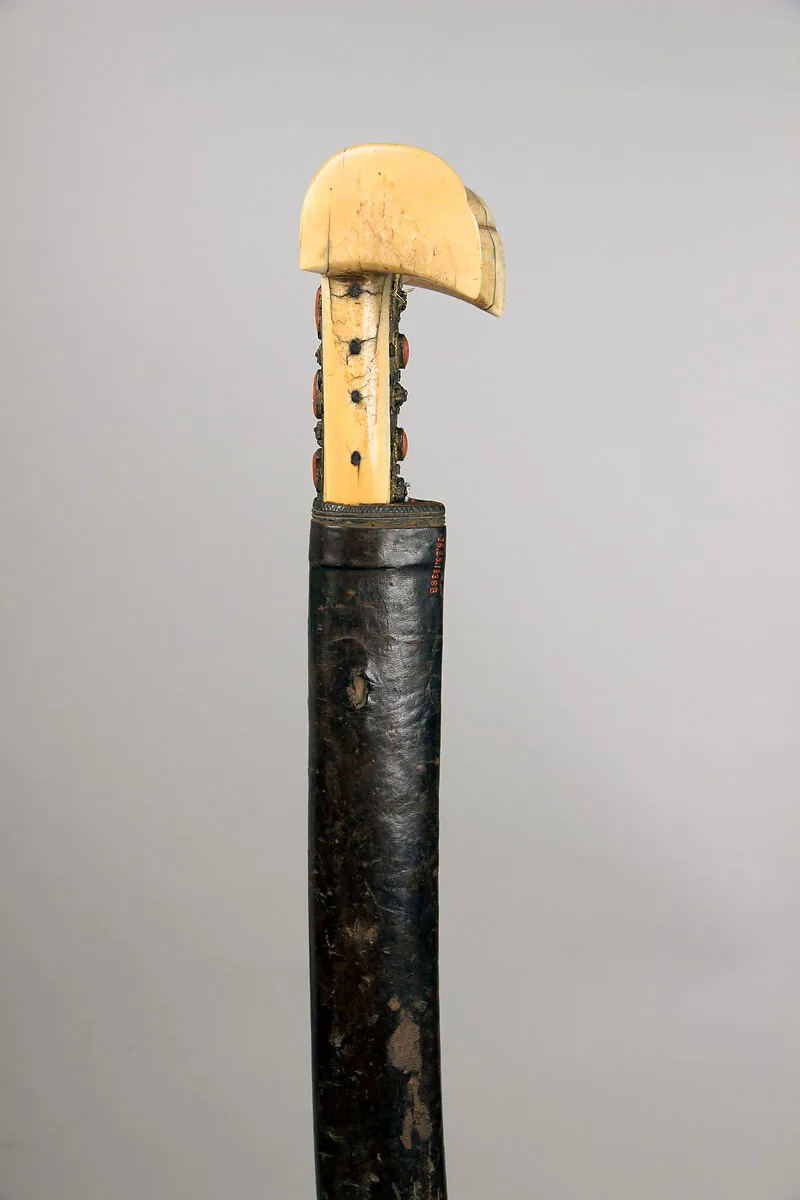 Sword (Yatagan) with Scabbard — Unknown