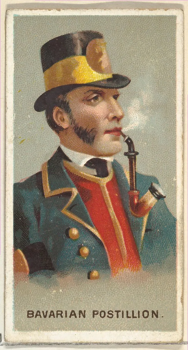 Bavarian Postillion, from World's Smokers series (N33) for Allen & Ginter Cigarettes — Allen & Ginter