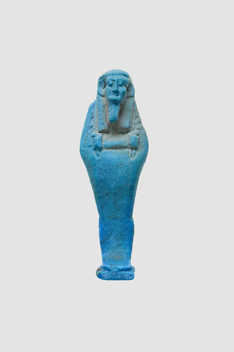 Uninscribed shabti from tomb of Nespekashuty — Unknown