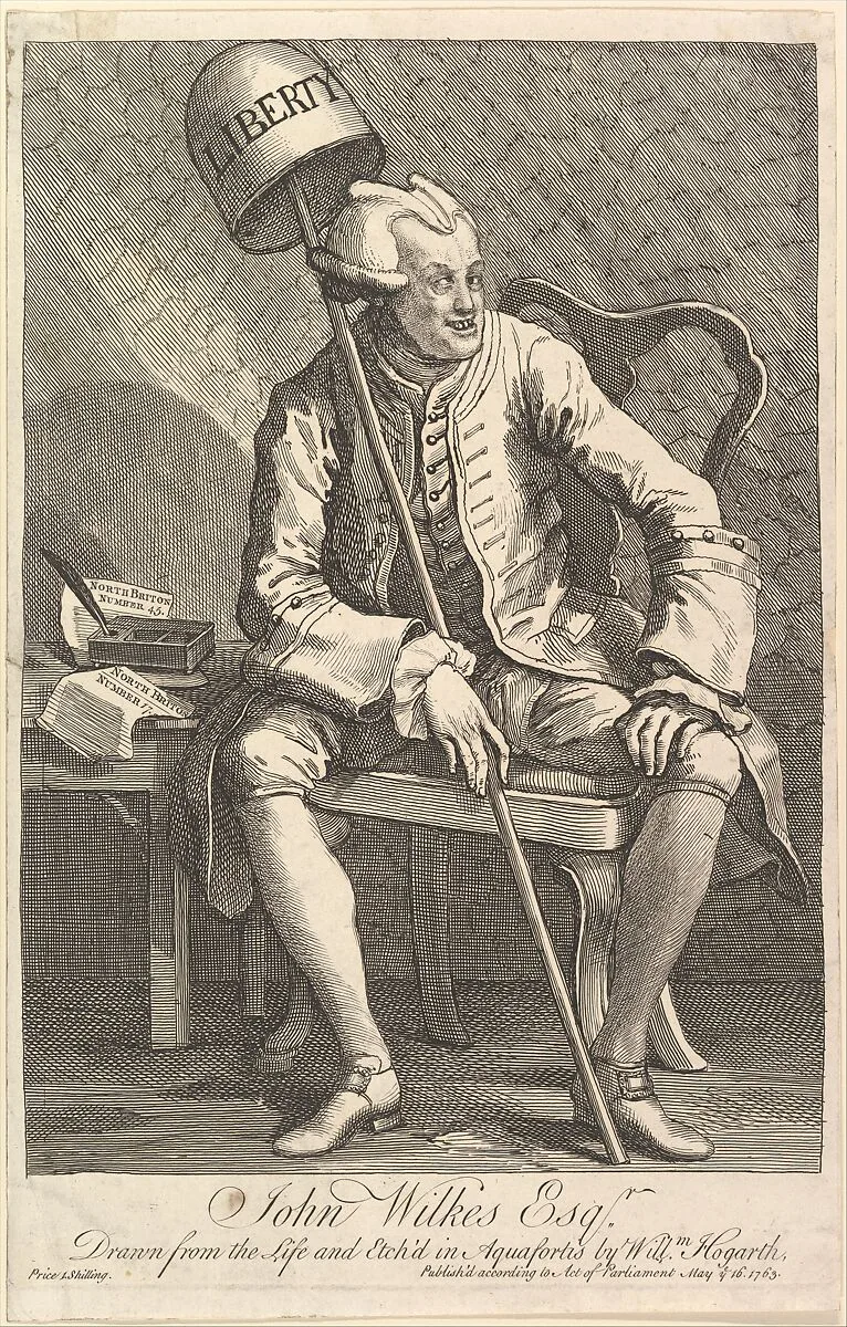 John Wilkes, Esq. — William Hogarth|John Wilkes