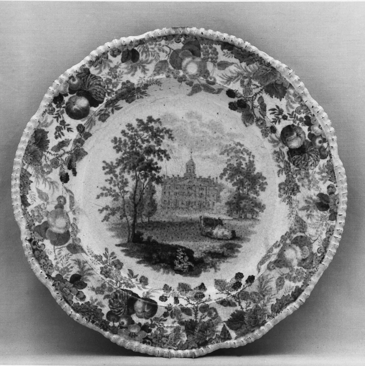 Plate — Enoch Wood & Sons