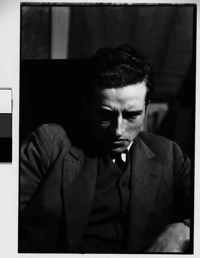 [Paul Grotz Wearing Monocle]