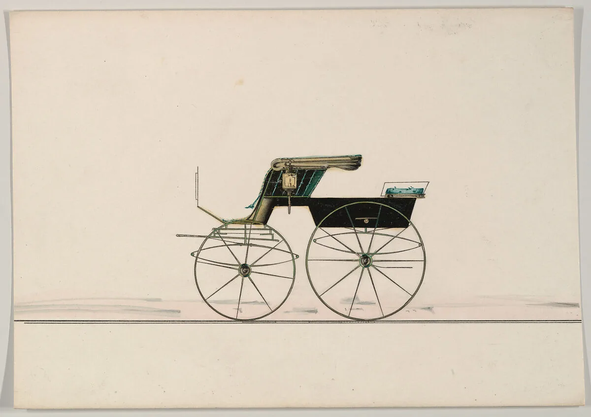 Design for Phaeton (unnumbered) — Brewster & Co.