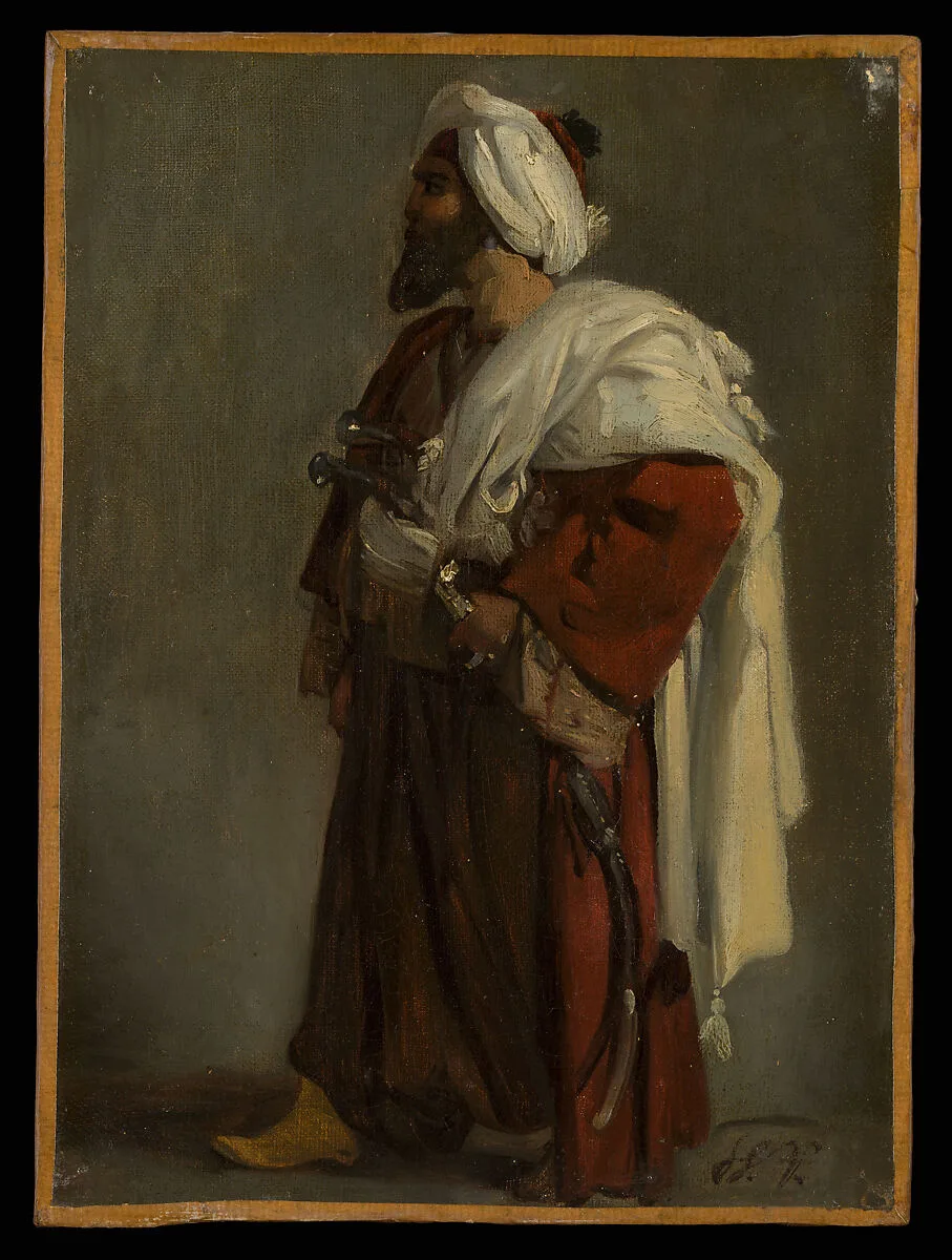Arab Warrior — Horace Vernet