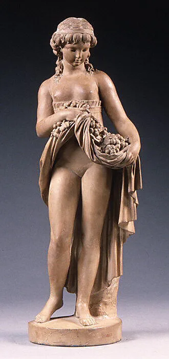 Girl holding fruit — Clodion (Claude Michel)