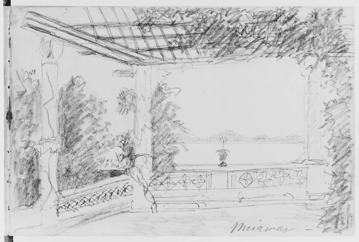 Miramar, 1904 (from Sketchbook) — Mary Newbold Sargent