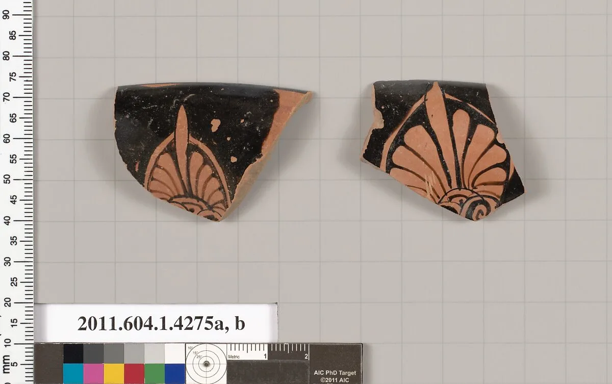 Terracotta rim fragments of kylikes (drinking cups) — Unknown
